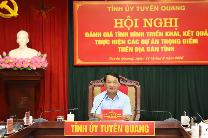 Bí thư Tỉnh ủy Tuyên Quang yêu cầu đẩy nhanh tiến độ các dự án trọng điểm