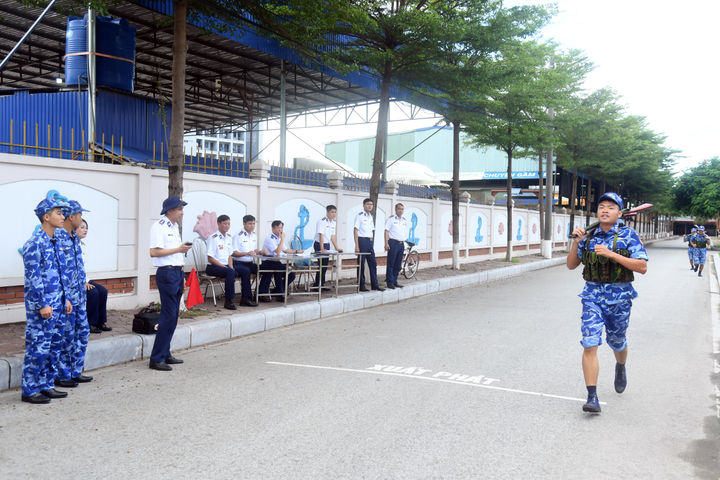 BTL Vùng Cảnh sát biển 1 sẵn sàng tham gia Hội thao Thể thao Cảnh sát biển