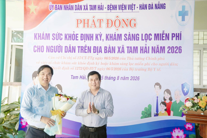 Đưa bác sĩ về xã đảo, khám sức khỏe cho hơn 4.100 người dân Tam Hải