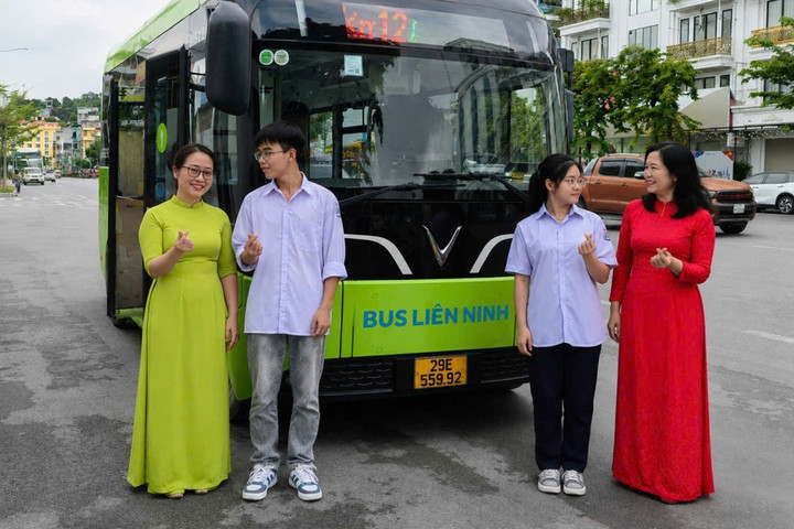 6 tuyến, 50 xe bus điện miễn phí sẽ đưa học sinh Quảng Ninh đến trường