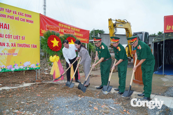 TP.HCM tìm kiếm, quy tập khu mộ tập thể 5 liệt sĩ
