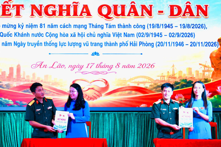 Hải Phòng: Sôi nổi “Ngày hội thắm tình quân dân”