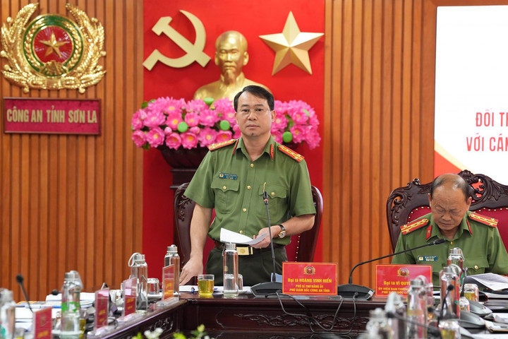 Công an tỉnh Sơn La đối thoại với cán bộ, đoàn viên, hội viên