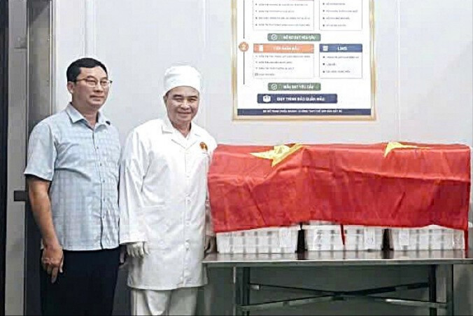 Điện Biên bàn giao 800 mẫu hài cốt liệt sĩ để giám định ADN