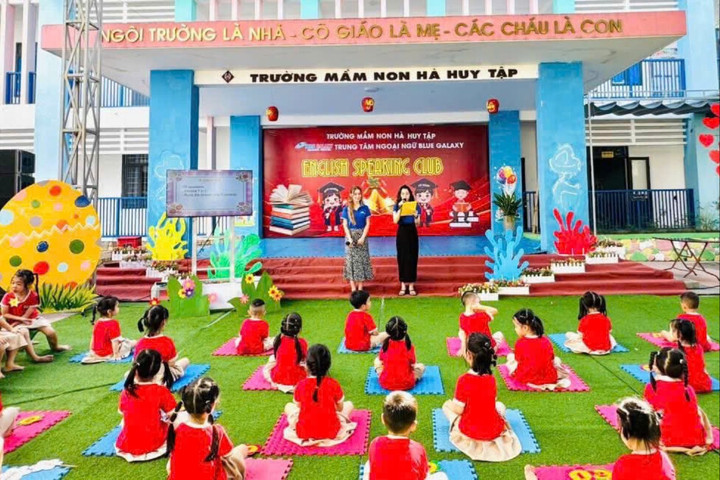 Trường Mầm non Hà Huy Tập: Thành quả từ hành trình bền bỉ của nhiều thế hệ