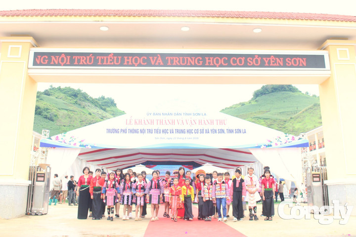 Khánh thành 2 trường nội trú liên cấp đầu tiên của tỉnh Sơn La