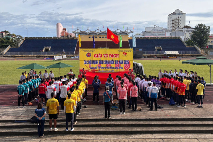Bắn cung Quốc gia 2026 khởi tranh tại Huế