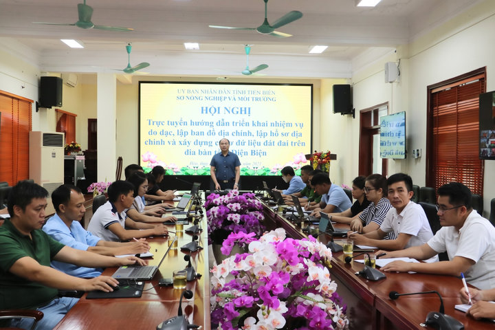 Điện Biên đẩy nhanh hoàn thiện dữ liệu đất đai