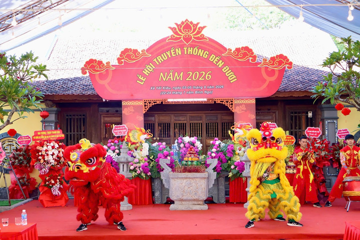 Khai hội đền Đươi, tri ân công đức Nguyên phi Hoàng Thái hậu Ỷ Lan