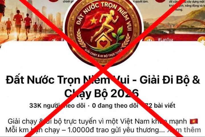 Tham gia chạy bộ online, mất hơn 130 triệu đồng
