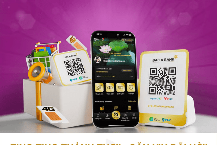 Ưu đãi hộ kinh doanh - BAC A BANK tặng loa và miễn phí sim 4G