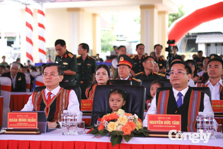 Quảng Ngãi khai giảng, khánh thành 4 trường nội trú liên cấp tại các xã biên giới