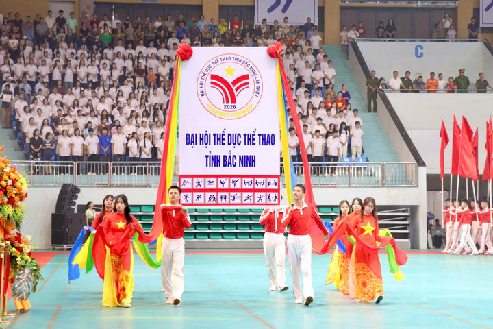 Bắc Ninh: Khai mạc Đại hội Thể dục Thể thao lần thứ I năm 2026