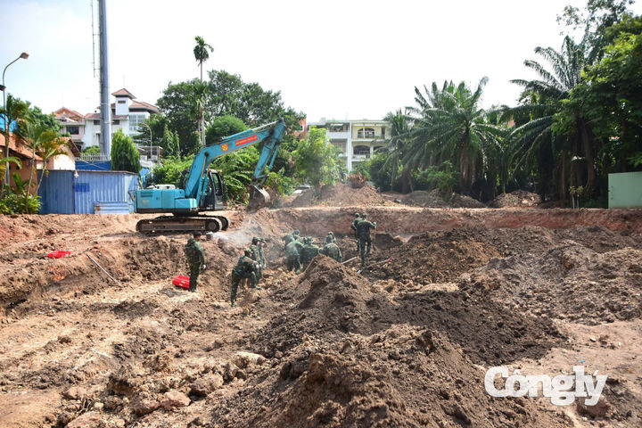 Đã tìm thấy 592 bộ hài cốt liệt sĩ ở Công viên Lê Thị Riêng