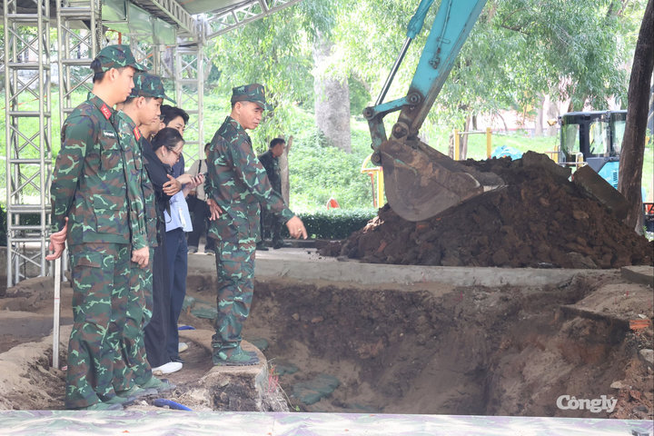 Tiếp tục mở rộng tìm kiếm hài cốt liệt sĩ tại Công viên Lê Thị Riêng