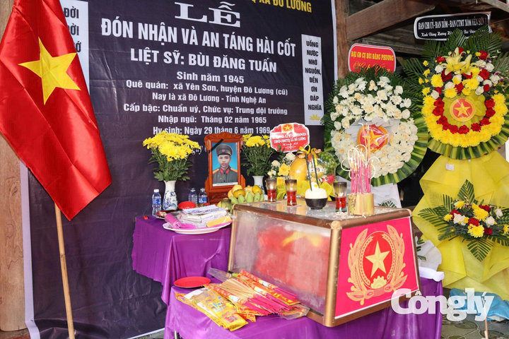 Đón Liệt sĩ trở về quê hương sau 57 năm nơi đất khách