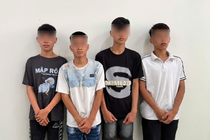 Khởi tố 6 bị can dùng dao, nón bảo hiểm đánh người giữa đêm
