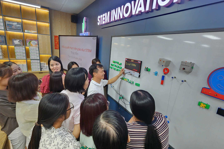 Cận cảnh các phòng thực hành STEM tiền tỷ trong trường học