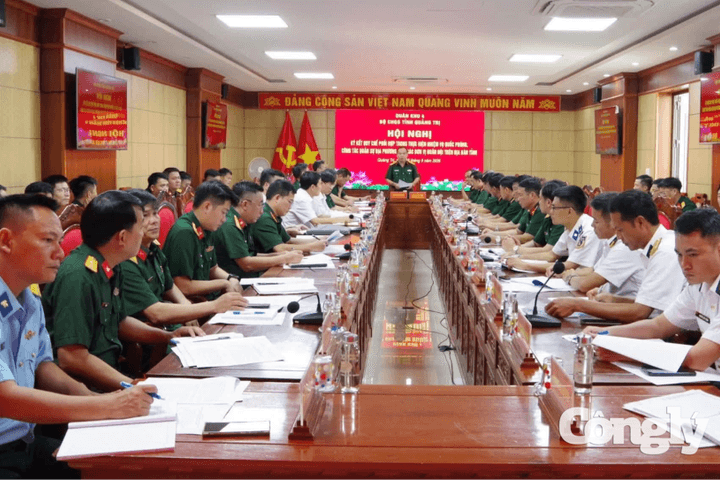 Tăng cường phối hợp nhiệm vụ quốc phòng tại Quảng Trị