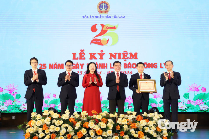 Báo Công lý kỷ niệm 25 năm thành lập, hướng tới chặng đường phát triển mới
