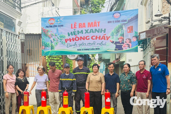 TP.HCM có hẻm xanh phòng cháy