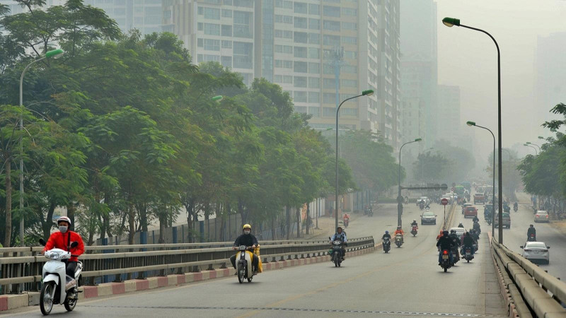 Ô nhiễm không khí ở Hà Nội và một số địa phương ở mức trầm trọng