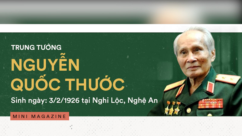 Trung tướng Nguyễn Quốc Thước: Trọn cuộc đời trung kiên, nhân nghĩa