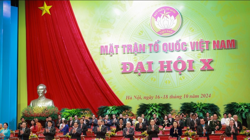 Khai mạc trọng thể Đại hội đại biểu toàn quốc MTTQ Việt Nam lần thứ X