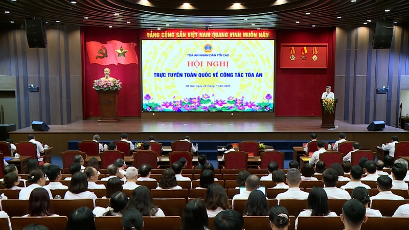 Tòa án các cấp phải đảm bảo chỉ tiêu công tác năm 2025