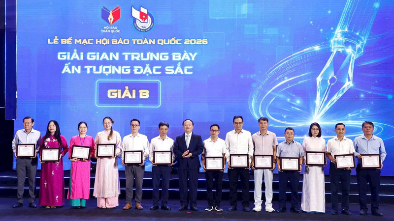 Báo Công lý nhận giải B Hội Báo toàn quốc