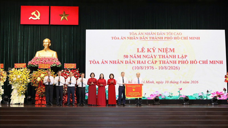 Thành tựu 50 năm của Tòa án nhân dân Thành phố Hồ Chí Minh