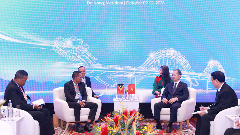 Chánh án Nguyễn Văn Quảng tiếp đại biểu Tòa án các nước ASEAN