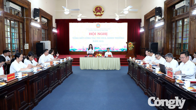 Cụm thi đua số VIII: Đổi mới, trách nhiệm, vì công lý