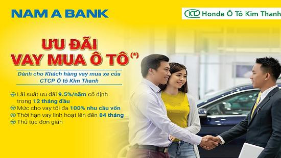 Đến với Nam A Bank, mua xe ôtô không còn là giấc mơ đối với người Việt
