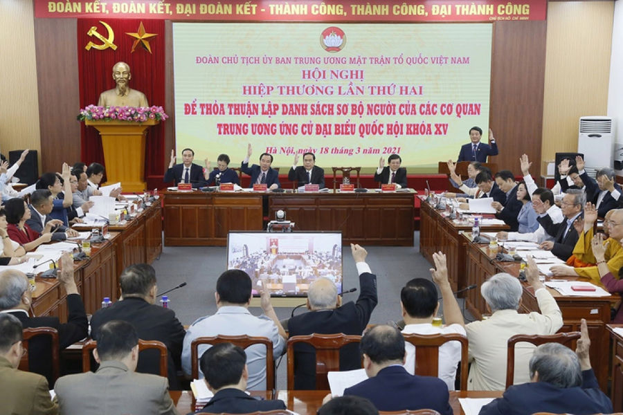 Hôm nay, hiệp thương lần cuối chốt danh sách ứng cử viên ĐBQH ở Trung ương