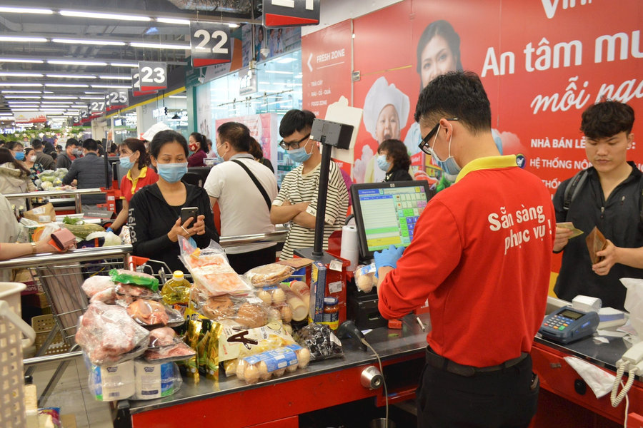 5 tháng đầu năm 2021, tổng mức bán lẻ hàng hóa và doanh thu dịch vụ tiêu dùng tăng 7,6%