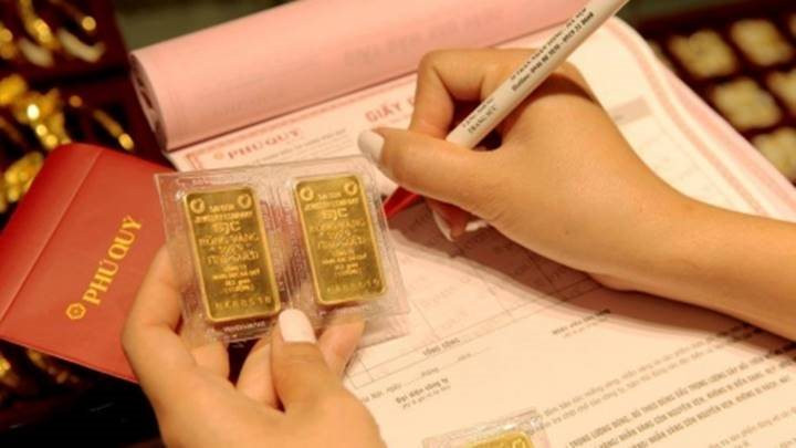 Ngày 29/9, giá vàng giảm mạnh, chạm mức thấp nhất trong 6 tuần