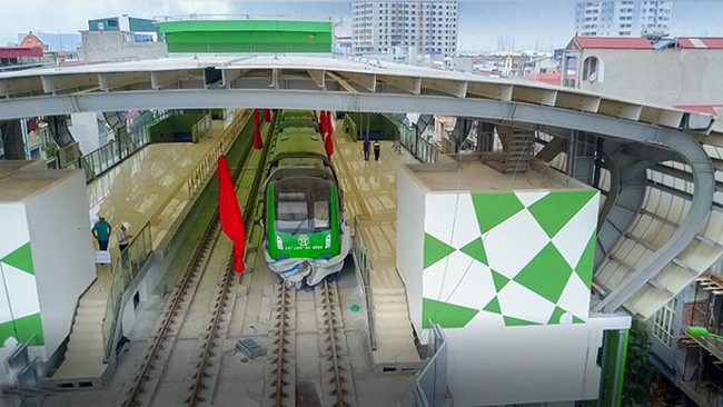 Đường sắt trên cao Cát Linh - Hà Đông miễn phí 15 ngày đầu cho tất cả hành khách