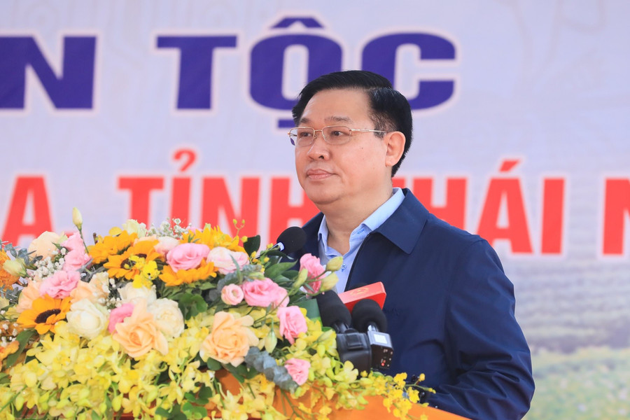 Chủ tịch Quốc hội dự Ngày hội Đại đoàn kết dân tộc tại ATK Định Hóa