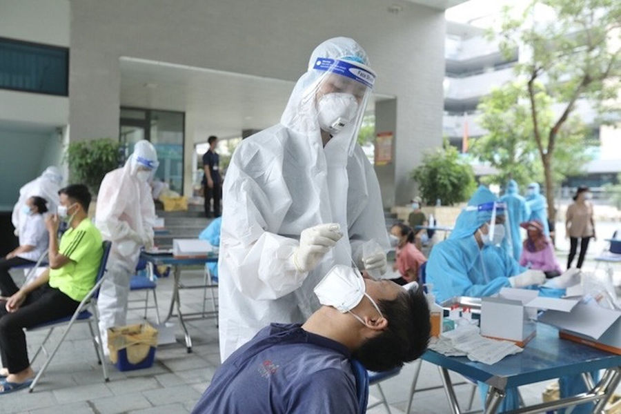 87 công nhân nghi mắc COVID-19, Hà Nội phong toả công ty ở KCN Quang Minh