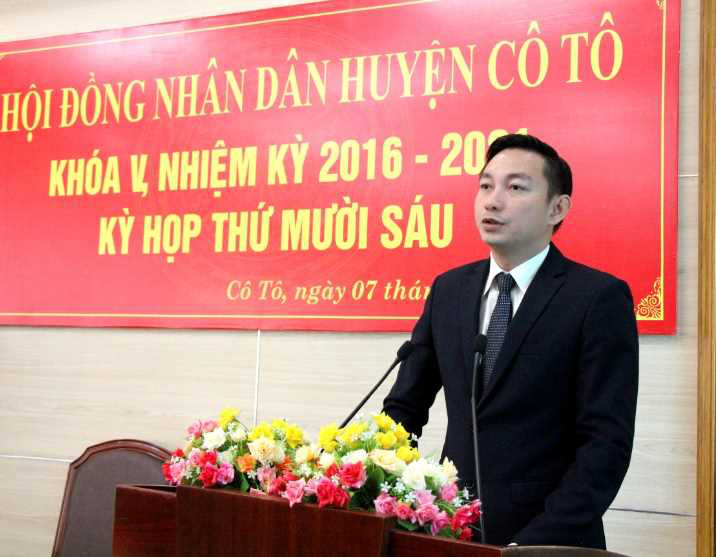 Khai trừ Đảng Bí thư Huyện ủy Cô Tô Lê Hùng Sơn