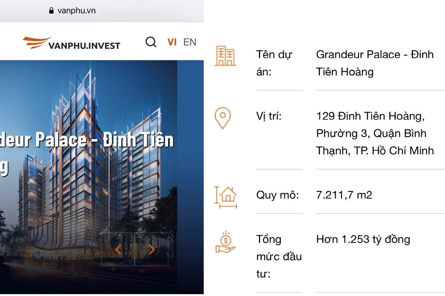 TP. HCM: Văn Phú Invest “vẽ dự án” trên đất công sản