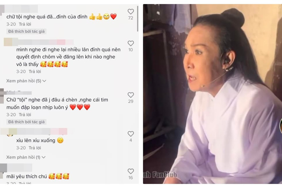 Ngồi bên cánh gà chờ diễn, 'Ông hoàng cải lương Hồ quảng' Vũ Linh ngẫu hứng cất giọng khiến dân tình 'rụng rời'
