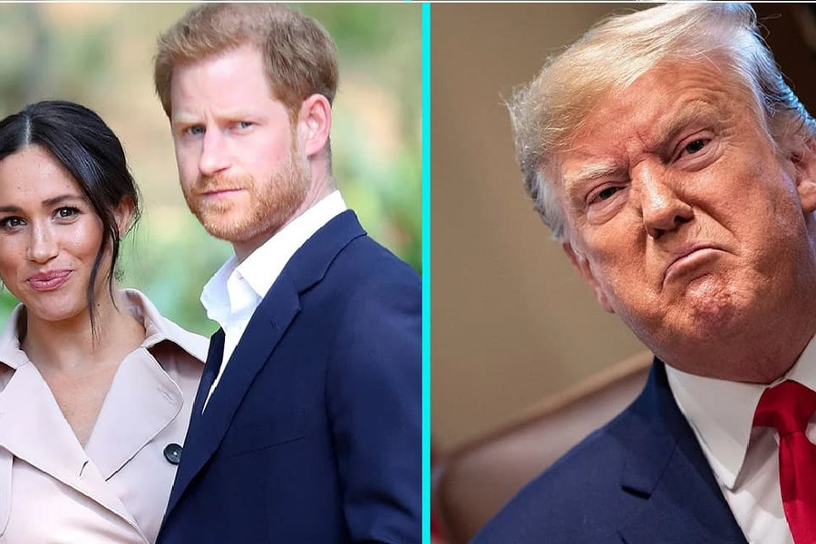 Cựu Tổng thống Donald Trump: 'Chưa từng thấy ai bị vợ dắt mũi như Harry'