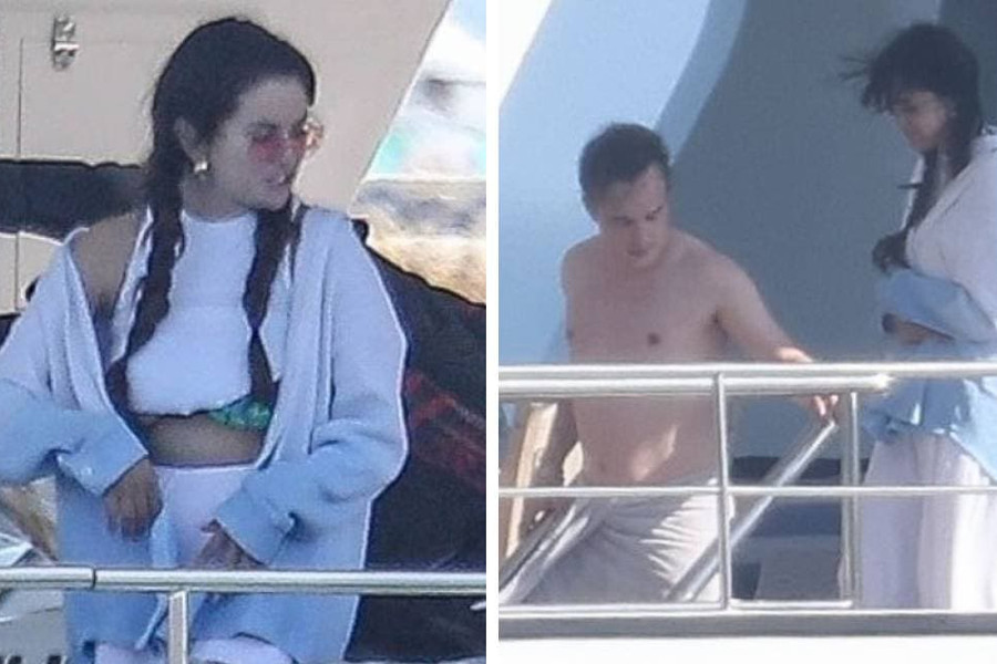 Quên người cũ Justin Bieber, Selena Gomez hẹn hò trên du thuyền hạng sang với người đàn ông lạ?