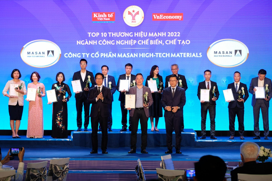 Thành viên họ Masan tiếp tục được ghi nhận trong Top 10 Thương hiệu mạnh Việt Nam 2022 