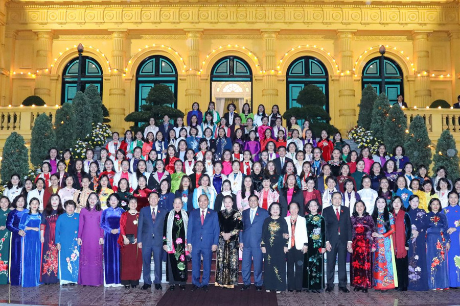 Lãnh đạo Đảng, Nhà nước gặp mặt các nữ ĐBQH