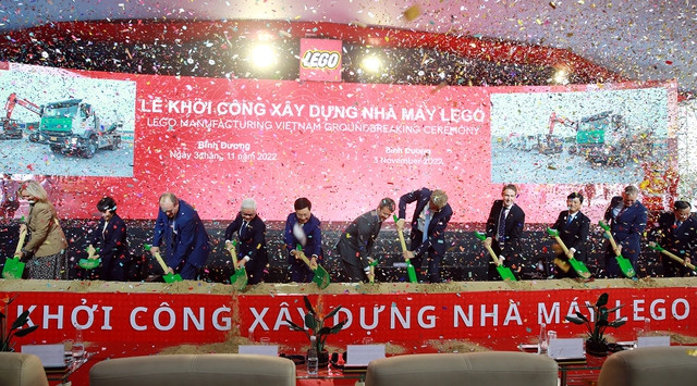 Tập đoàn LEGO chính thức xây dựng nhà máy tỷ đô tại Bình Dương