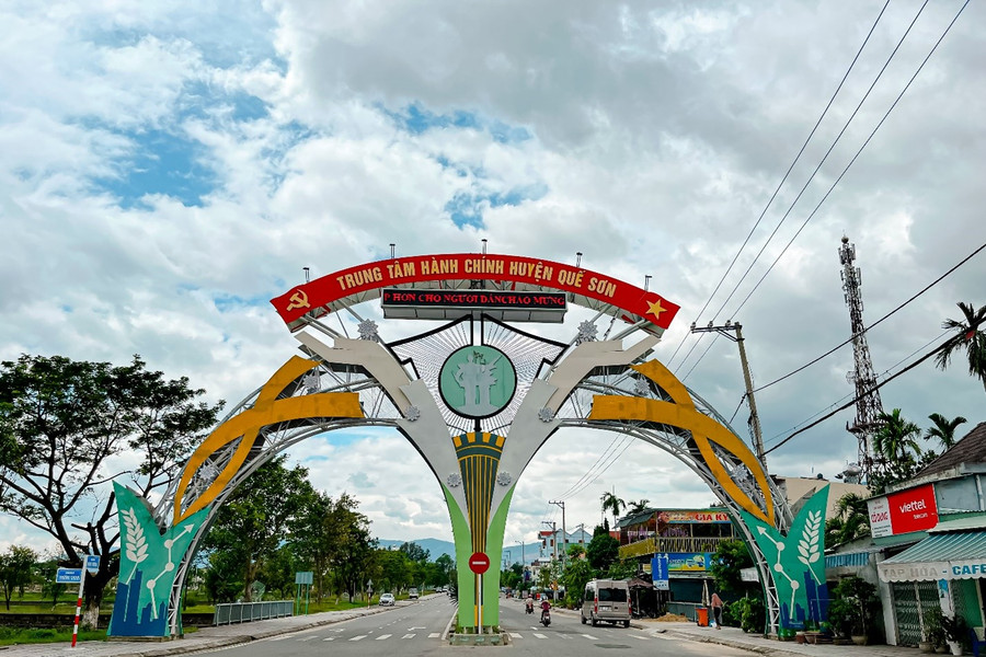 Huyện Quế Sơn (Quảng Nam): Quyết tâm xây dựng thị trấn Đồng Phú trở thành đô thị loại IV