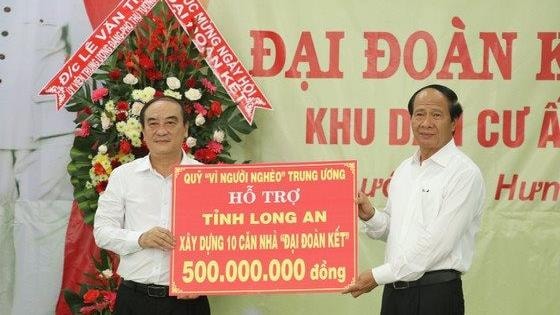 Long An: Phó Thủ tướng Lê Văn Thành dự Ngày hội Đại đoàn kết toàn dân tộc 